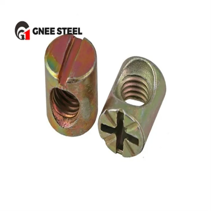 पीतल तांबा बैरल नट