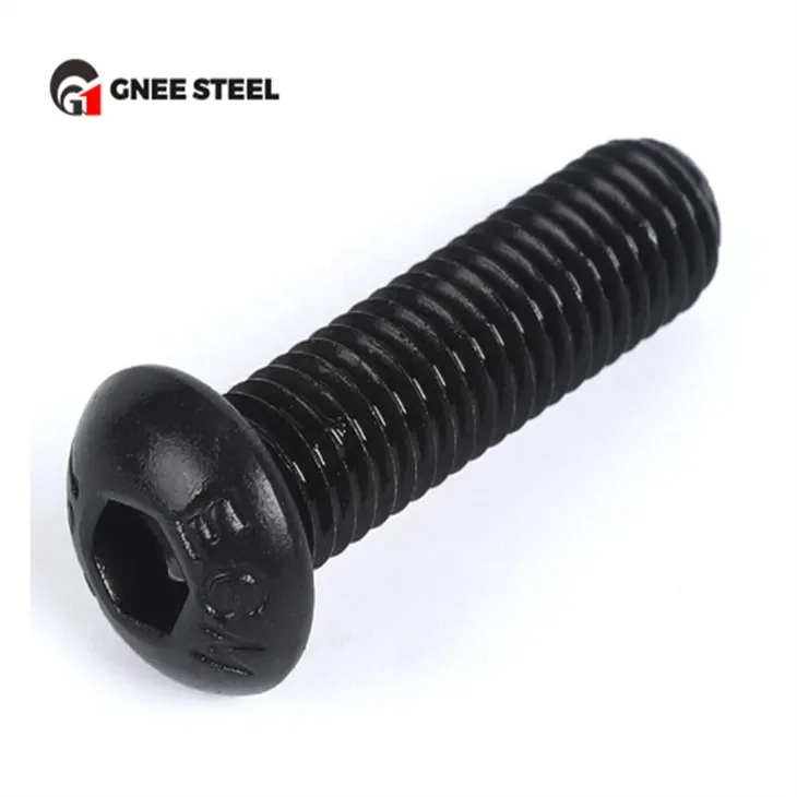 ISO7380 बटन हेड हेक्स सॉकेट बोल्ट