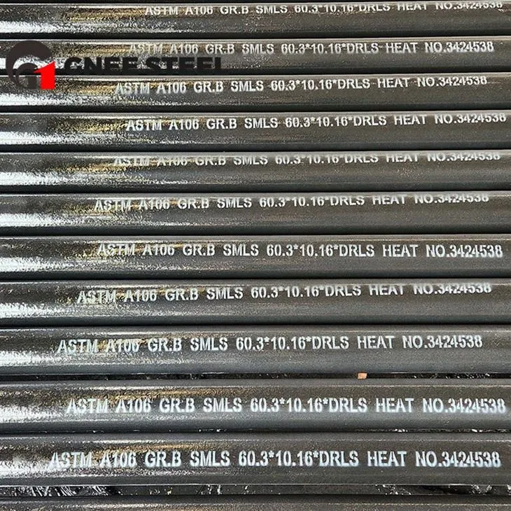 SA106 ग्रेड बी उच्च तापमान पाइप