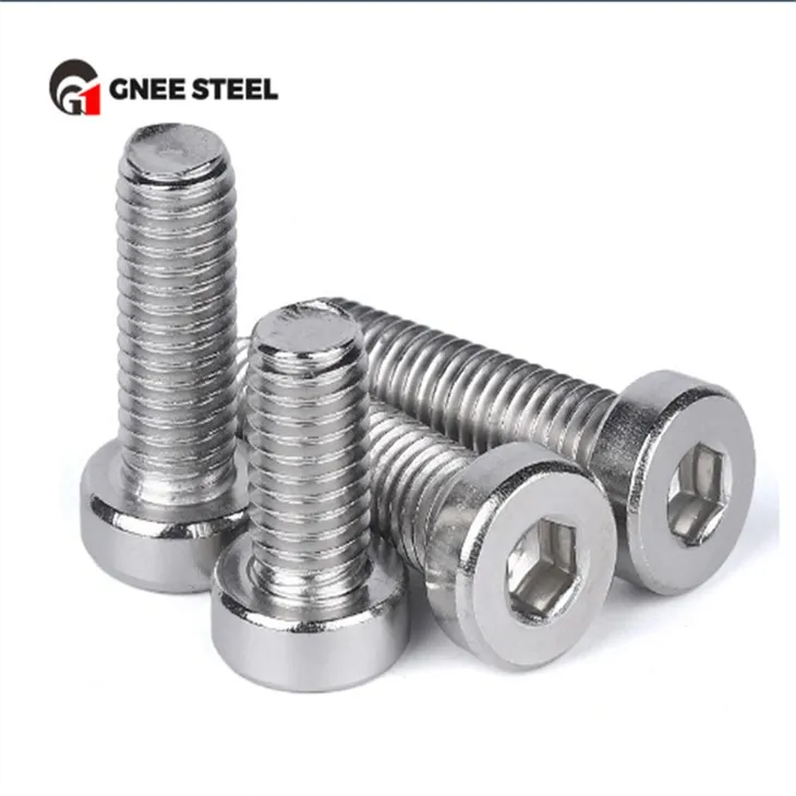 SS201 SS304 SS316 लो हेड हेक्स सॉकेट बोल्ट