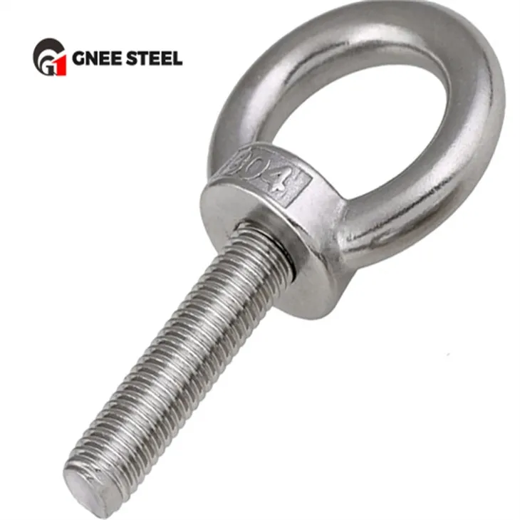 SS304 SS316 स्टेनलेस स्टील आई बोल्ट