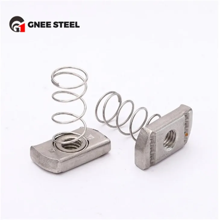 स्टेनलेस स्टील स्प्रिंग चैनल नट